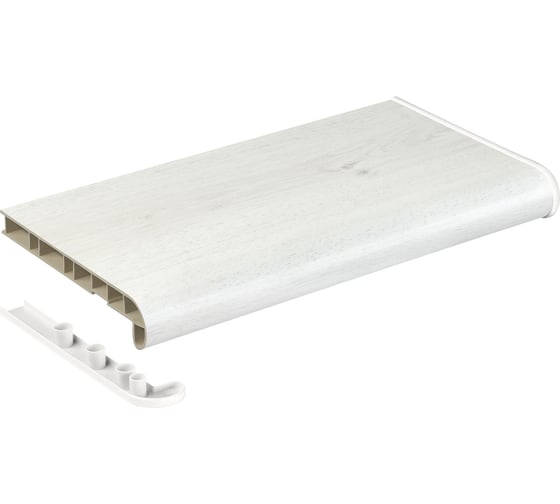Изображение товара Подоконник Estera дуб белый матовый, 2200 х 300 мм, 01.05.087.2200.300