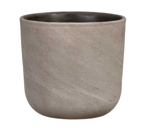 Изображение товара Кашпо керамика Scheurich La Natura Travertino d18см, h17см, натуральный 073628