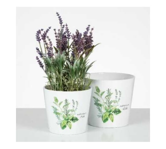 Изображение товара Кашпо керамика Scheurich Mediterranean d16см, h15см 073616