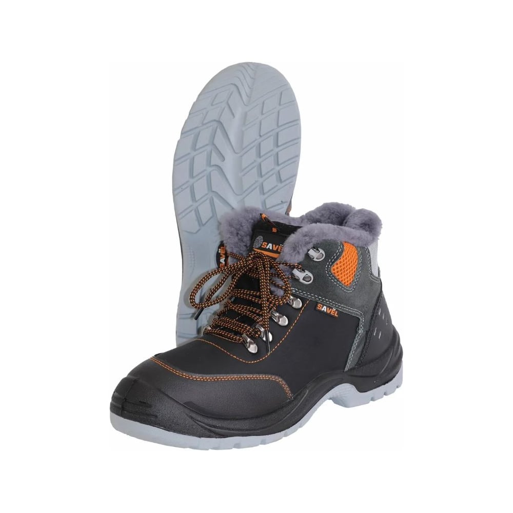 Изображение товара Мужские ботинки СИРИУС Актив из натуральной кожи с мехом размер 36