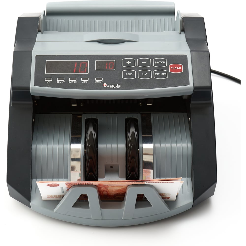 Изображение товара Счетчик банкнот Cassida 5510 UV автоматический с UV детектором