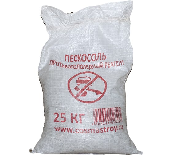 Изображение товара Противогололедный материал ACG ПЕСКОСОЛЬ Стандарт 25кг 1028549