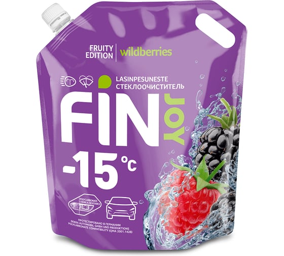 Изображение товара Жидкость в бачок омывателя Fin joy FRUITY -15 DP 3 л 66103291
