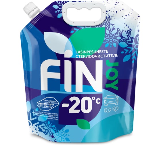 Изображение товара Жидкость в бачок омывателя Fin joy INDIGO orbit -20 DP 3,5 л 66100887