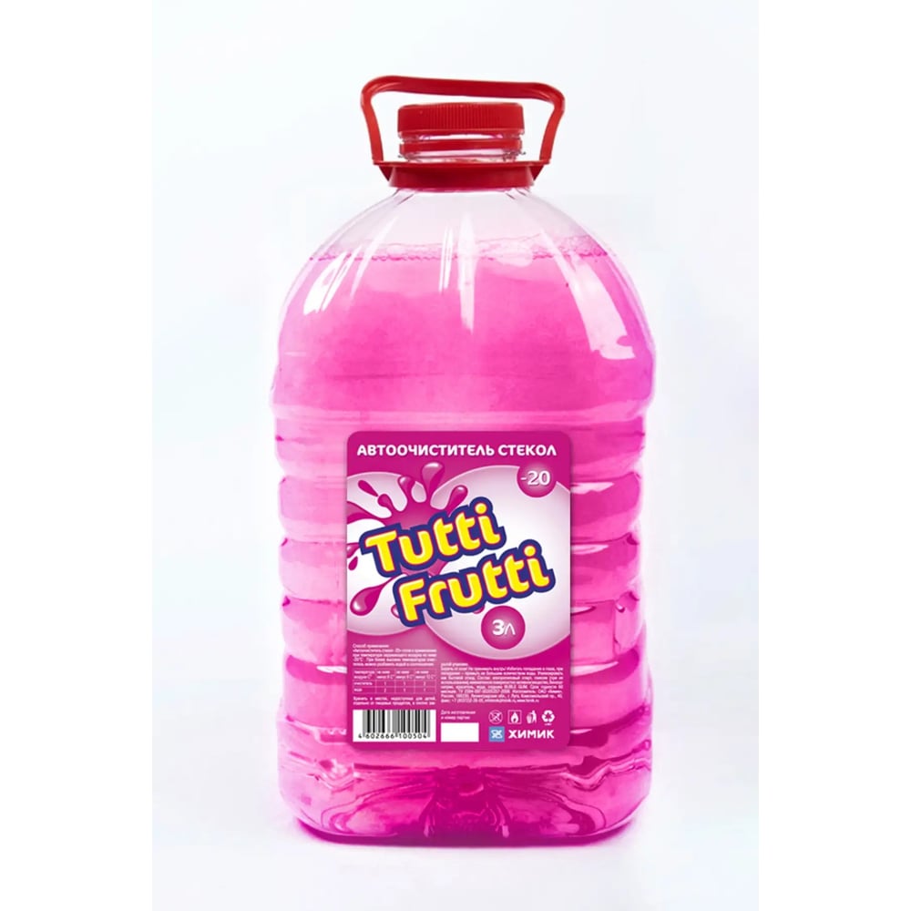 Изображение товара Жидкость в бачок омывателя Fin joy TUTTI FRUTTI -20 ПЭТ 3 л 66100504