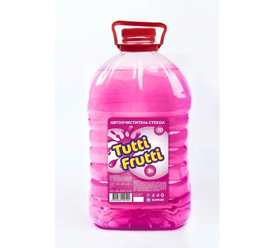 Изображение товара Жидкость в бачок омывателя Fin joy TUTTI FRUTTI -20 ПЭТ 3 л 66100504