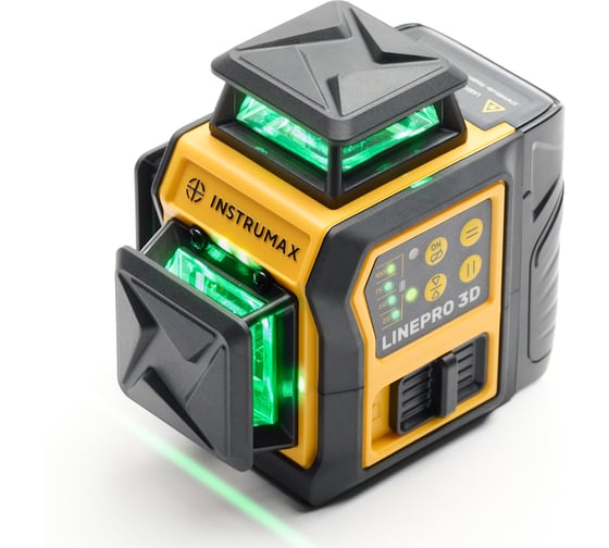 Изображение товара Профессиональный лазерный уровень INSTRUMAX LinePRO 3D BAZA IM0204