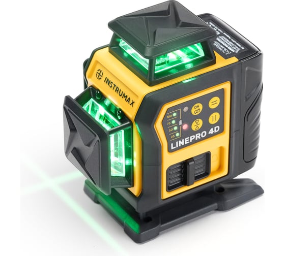 Изображение товара Профессиональный лазерный уровень INSTRUMAX LinePRO 4D BAZA IM0203