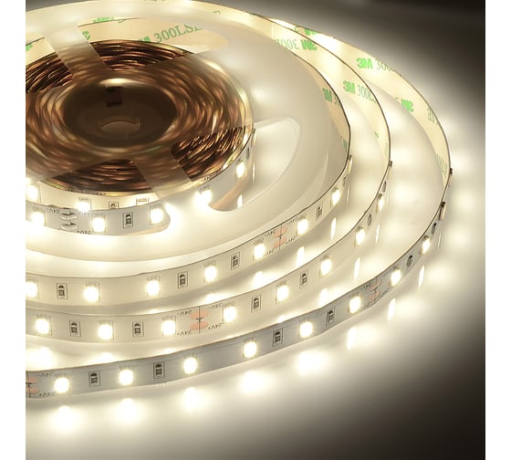 Изображение товара Светодиодная лента Apeyron 24В, 22Вт/м, smd5630, 60д/м, IP20, 2000Лм/м, подложка 10мм, 5м, 4000К 00-322