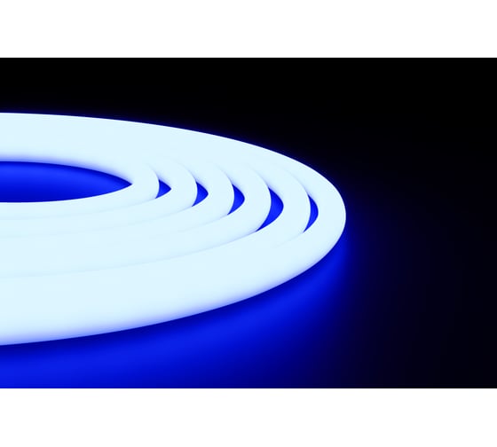 Изображение товара Светодиодная лента для бани и сауны Apeyron 5м, 24В, 14,4Вт/м, smd2835, 120д/м, IP68, син. 00-327
