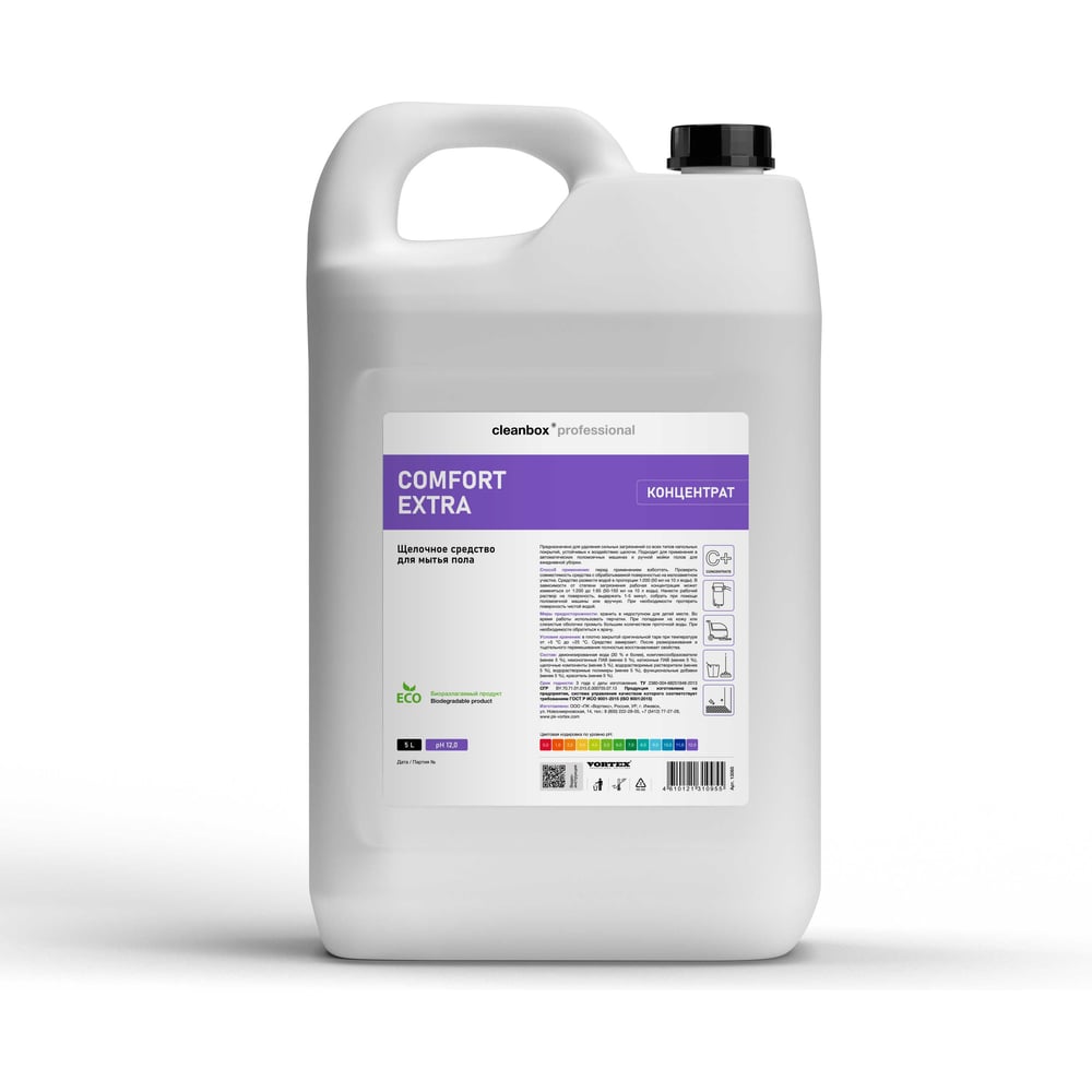 Изображение товара Средство профессиональное для мытья полов COMFORT EXTRA 5л щелочное