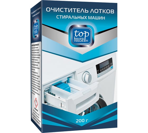 Изображение товара Очиститель TOP HOUSE лотков стиральных машин, 200г, 182135
