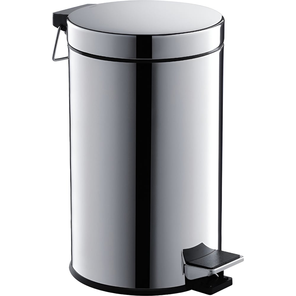 Изображение товара Ведро ПКФ Сварком 3л нержавейка с крышкой ручкой педалью