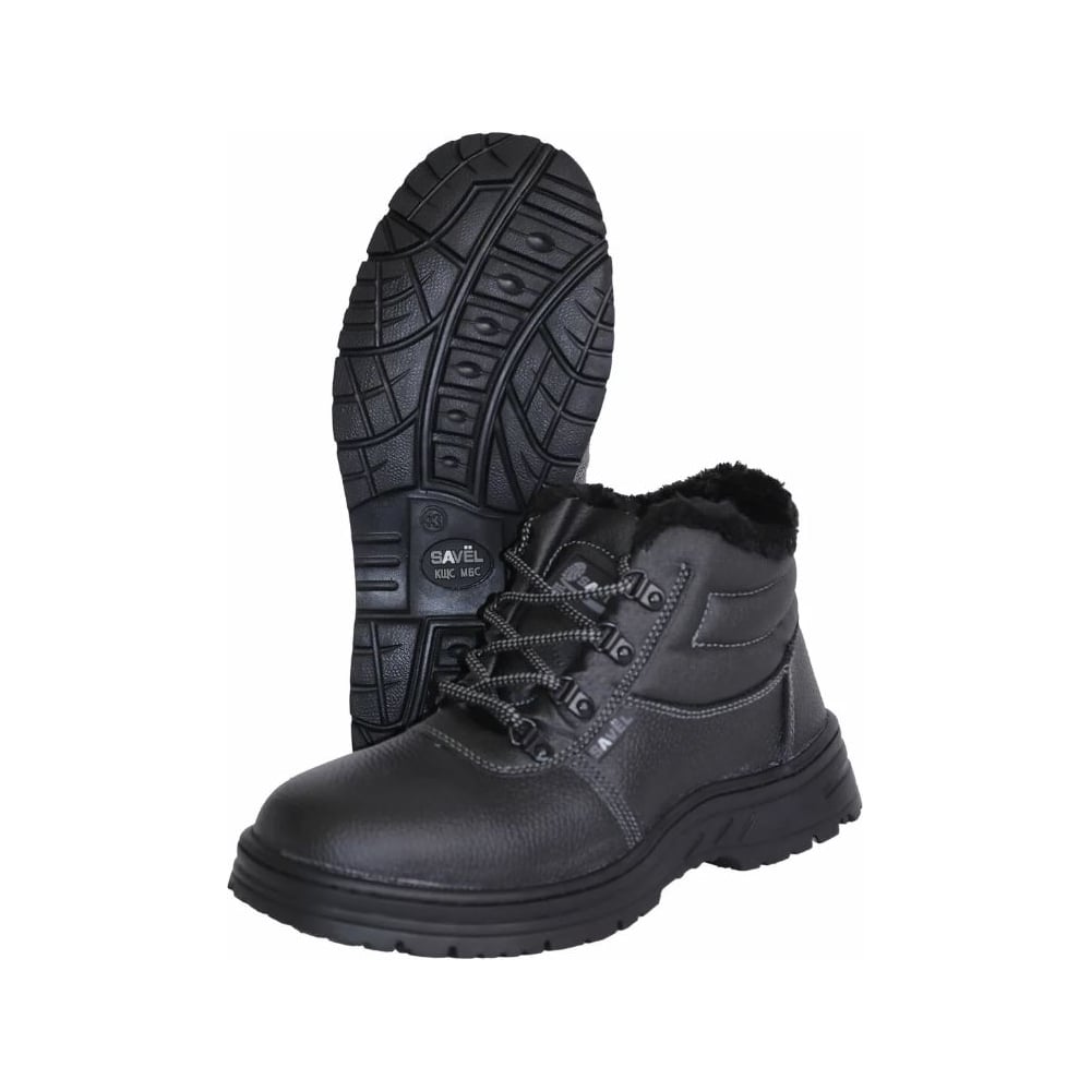Изображение товара Ботинки СИРИУС Сириус-Титан из кожи с искусственным мехом защита от ОПЗ МВ р. 48