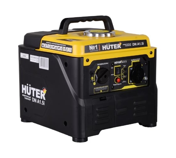 Изображение товара Инверторный генератор Huter DN А1,5i Gray 64/10/35