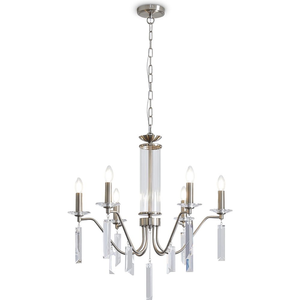 Изображение товара Подвесной светильник Freya FR2041PL-06N модерн с 6 лампами никель