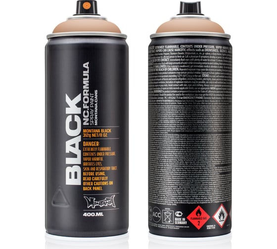 Изображение товара Краска MONTANA BLACK крем-кофе, 0.4 л 8040 BLK