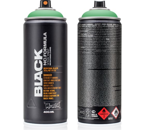 Изображение товара Краска MONTANA BLACK мескалин, 0.4 л 6080 BLK
