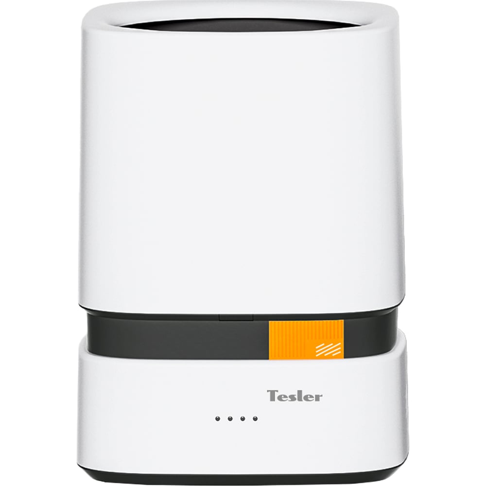 Изображение товара Ведро для мусора TESLER PB-1521 WHITE объем 15л, напольное, овальное