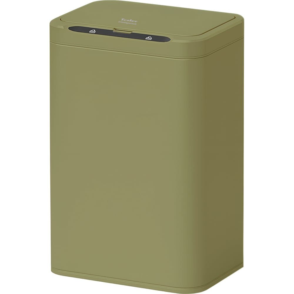Изображение товара Сенсорное ведро для мусора TESLER STB-2511 OLIVE 25 л современное автоматическое