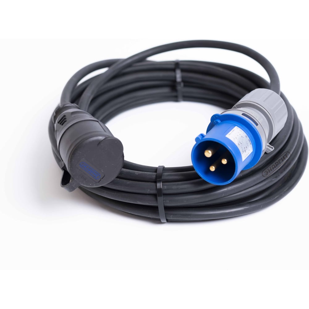 Изображение товара Удлинитель бытовой-промышленный Энаргит 220 Вольт 40 метров