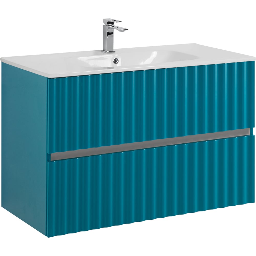 Изображение товара База под раковину Art&Max ELEGANT с LED подсветкой бирюзовая