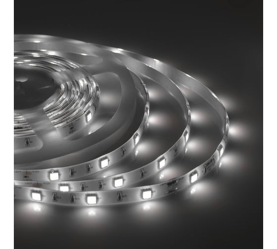 Изображение товара Светодиодная лента Apeyron 12В, 7,2Вт/м, smd5050, 30д/м, IP65, 360Лм/м, ширина подложки 10мм, 5м/150