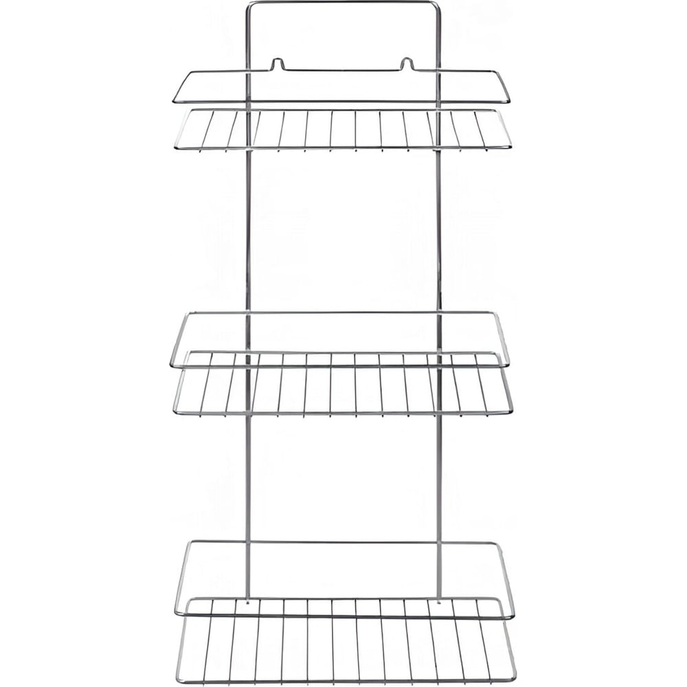 Изображение товара Полка 3-я прямая из нержавеющей стали СанТех s042813