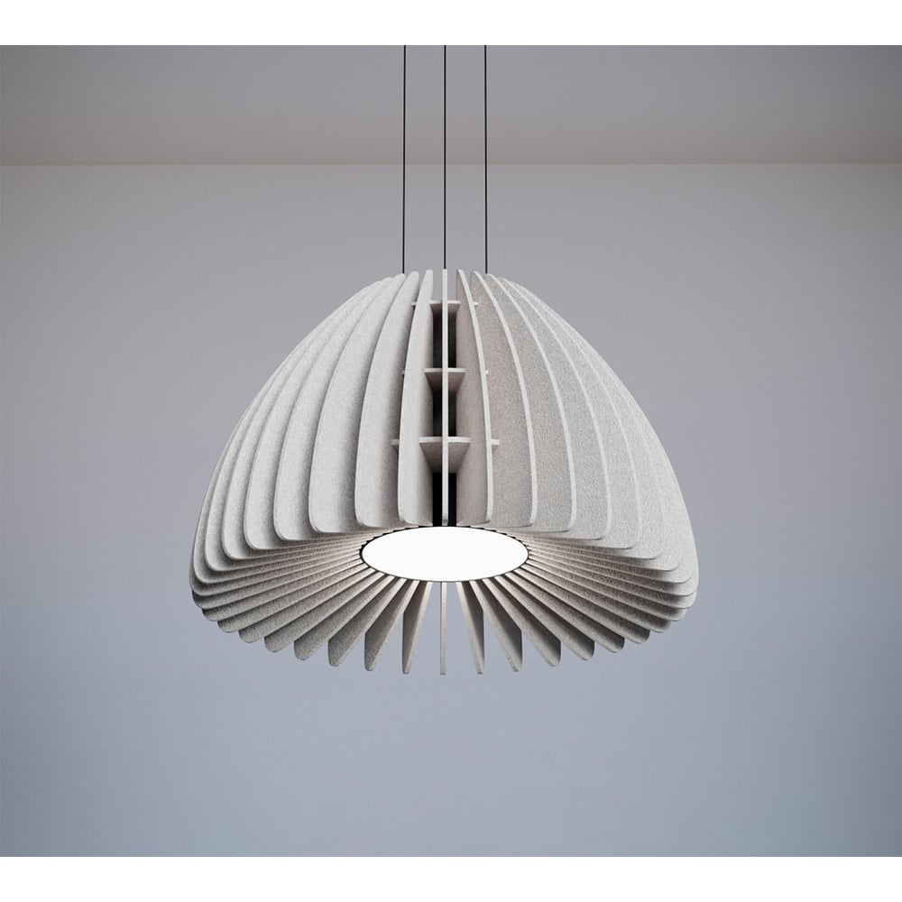 Изображение товара Светильник подвесной светодиодный Modaline ROUND BELL90 Агат 90 см 25 Вт 4000К