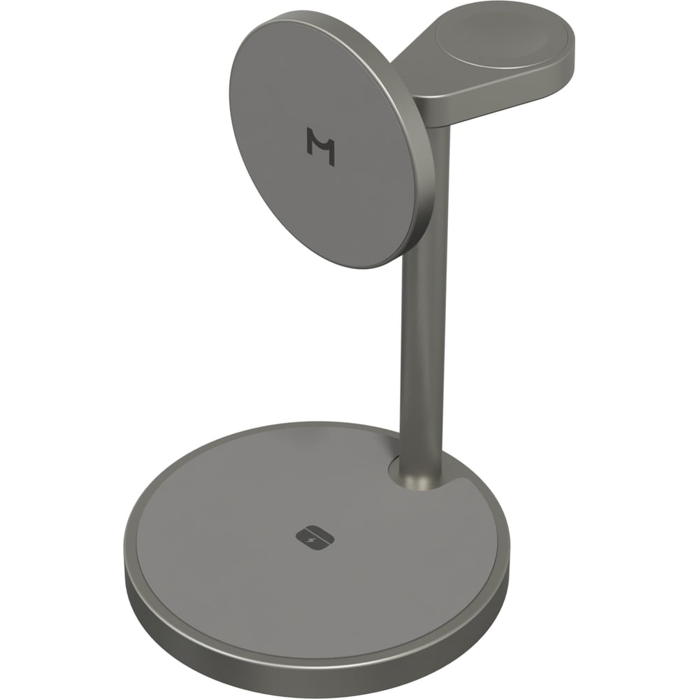 Изображение товара Беспроводное зарядное устройство 3 в 1 Base для Apple MAGSSORY с магнитами с поддержкой Qi2 Titan WCH012t