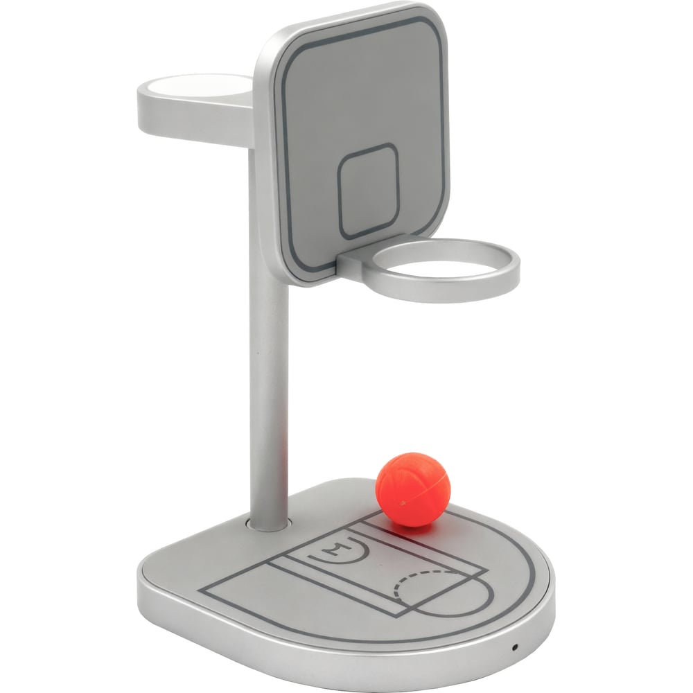 Изображение товара Беспроводное зарядное устройство 3 в 1 MAGSSORY Basketball для Apple Qi2