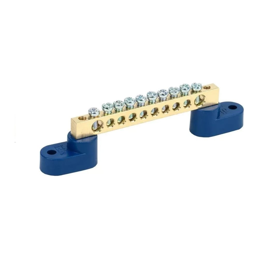 Изображение товара Шина нулевая КЗОЦМ 8x12мм 10/2 для монтажа