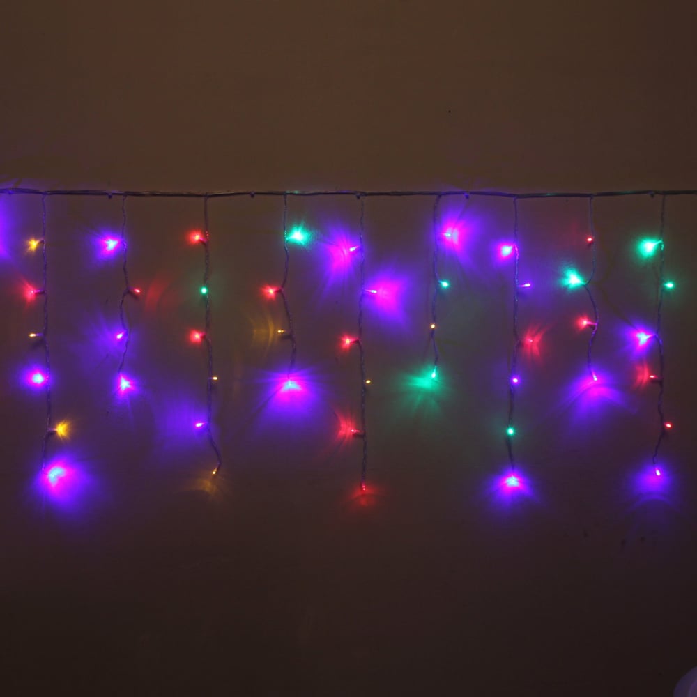 Изображение товара Гирлянда уличная Серпантин БАХРОМА 5м 180 LED мультицвет IP-54 соединение