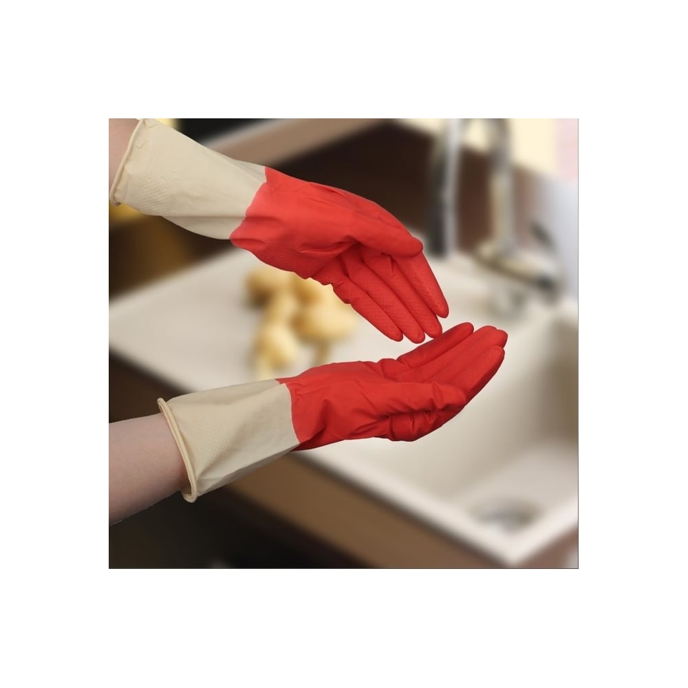фото Суперпрочные защитные перчатки доляна
