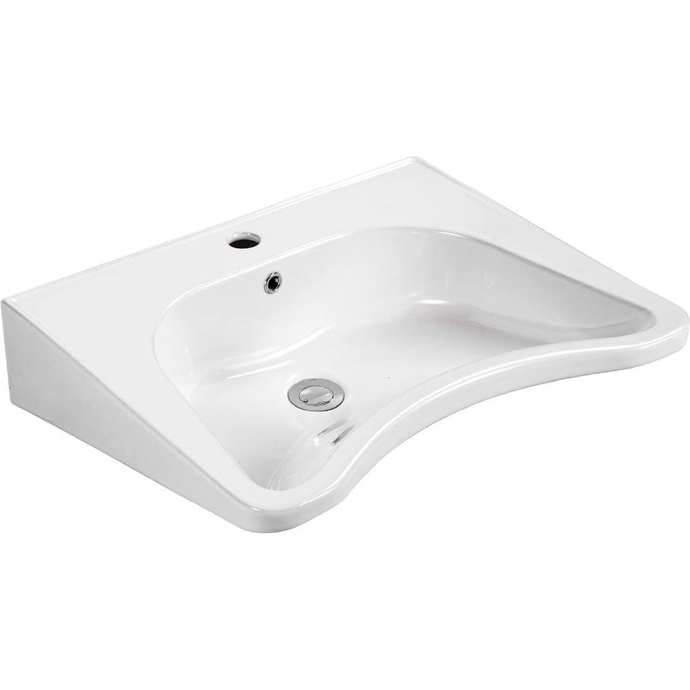 Изображение товара Раковина для людей с ограниченными возможностями AQUATEK AQ2211-00 белая 630х530х180