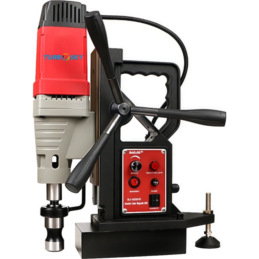 Изображение товара Магнитный вертикально-сверлильный станок Turbosky CD-1 871 1720 Вт для металла