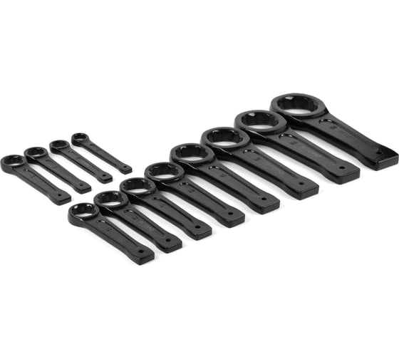 Изображение товара Набор ключей накидных ударных Sitomo 12 шт., 17-55 мм 1157060