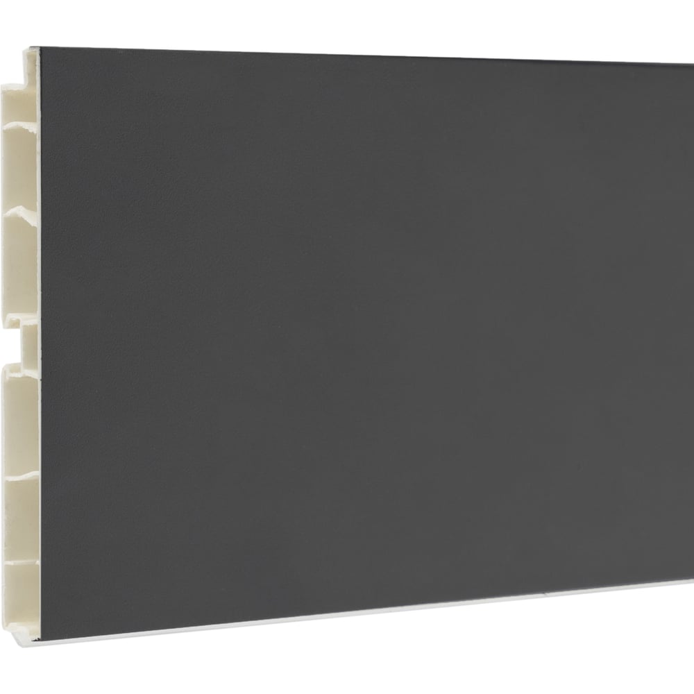 Изображение товара Цоколь кухонный ООО ДЕКОПЛИНТ ПВХ-100мм Черный 2м