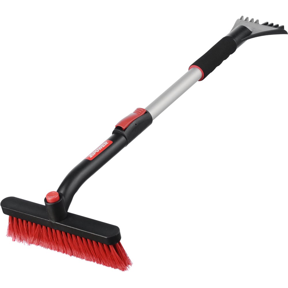 Изображение товара Щетка для снега Zipower PM2212 с телескопической рукояткой 77-100 см