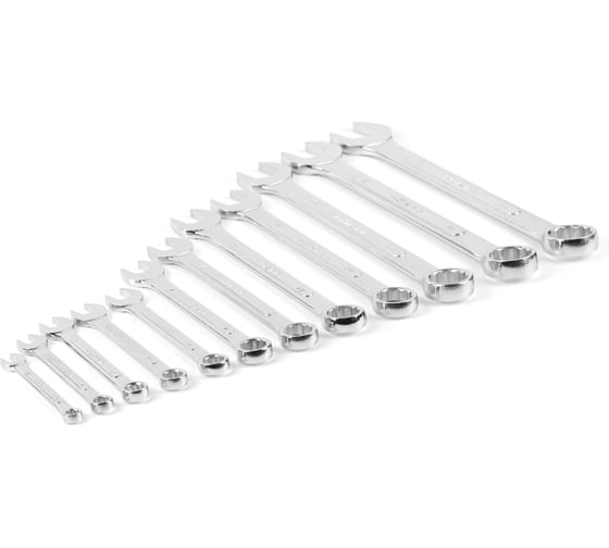 Изображение товара Набор ключей комбинированных HORTZ 12шт. (8-32) хром. HOR 1146609