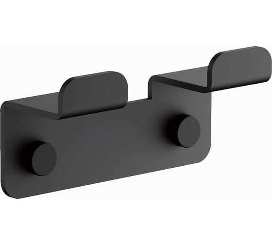Изображение товара Планка с 2-мя крючками BELZ цвет: черный B9002-7