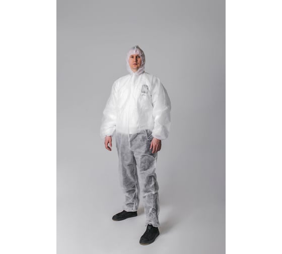 Изображение товара Защитный комбинезон плотность 60 г/м2, размер 4XL/180-188 81037 Gigant GPC-7