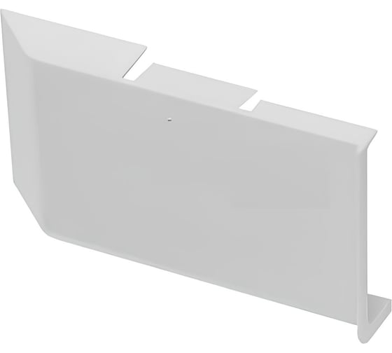 Изображение товара Заглушка для навеса Hafele универсальная, 17мм, правая, белая RAL9003, 290.27.975, 100штук 290.27.99X