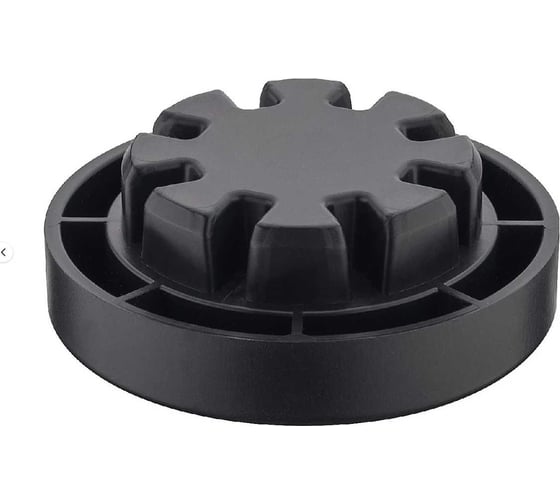 Изображение товара Подставка под цокольную опору Hafele 10мм AXILO78, планка черная 637.76.422, 100 шт. 637.76.42X