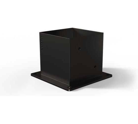 Изображение товара Опора для бруса LUVON 100х100мм, чёрный, 2 шт 00047