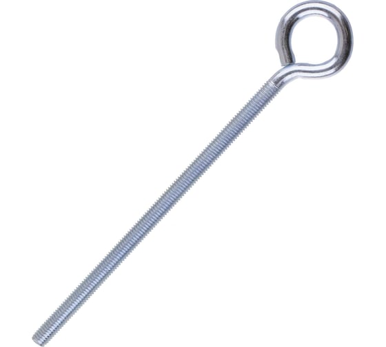 Изображение товара Винт-кольцо с метрической резьбой Стройбат М 8х150, цинк 40 шт, 577650