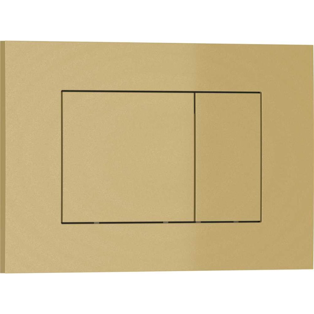 Изображение товара Кнопка смыва IBERICA BLANCA ESTI-S ABS-пластик, золото матовое IB.B085.005.000
