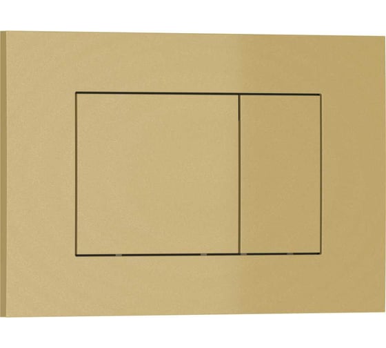 Изображение товара Кнопка смыва IBERICA BLANCA ESTI-S ABS-пластик, золото матовое IB.B085.005.000