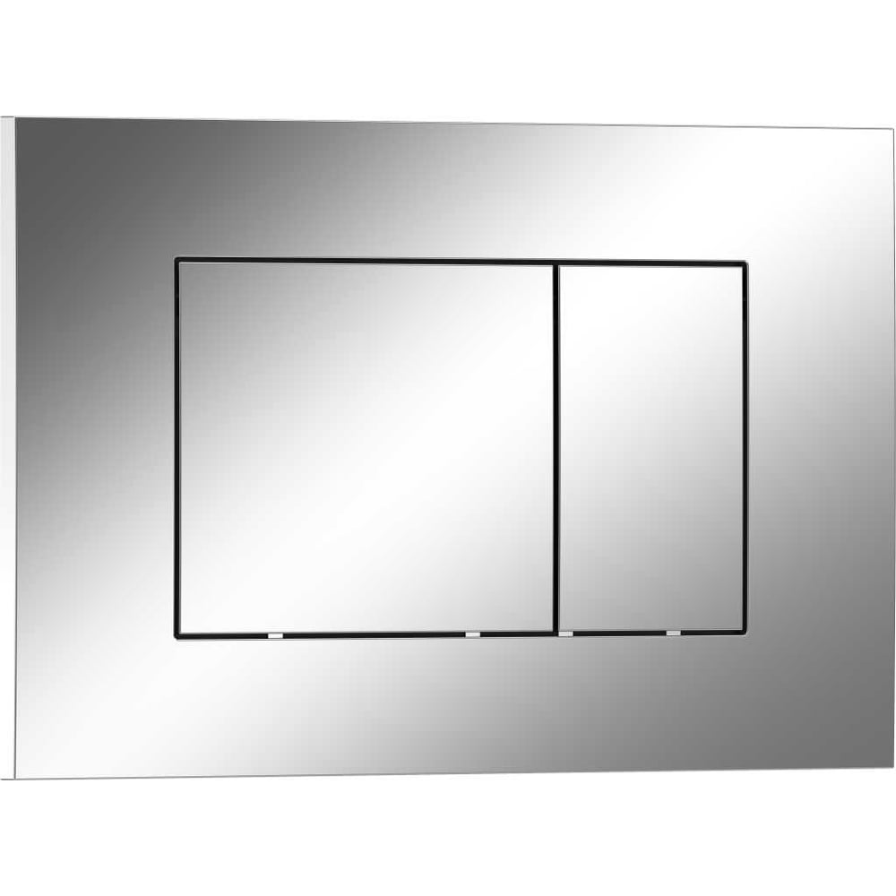 Изображение товара Кнопка смыва IBERICA BLANCA ESTI-S ABS-пластик, хром глянцевый IB.B085.003.002