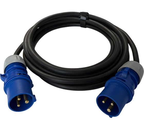 Изображение товара Удлинитель силовой iTOK КГтп-ХЛ 3х2,5 мм 5 метров 16А 230В (вилка вилка CEE 1P+N+E) IP44 тип SUS серии iCONNECT PRO ГОСТ i-CONNECT-PRO-SUS-KG-325-VV-220-44-5